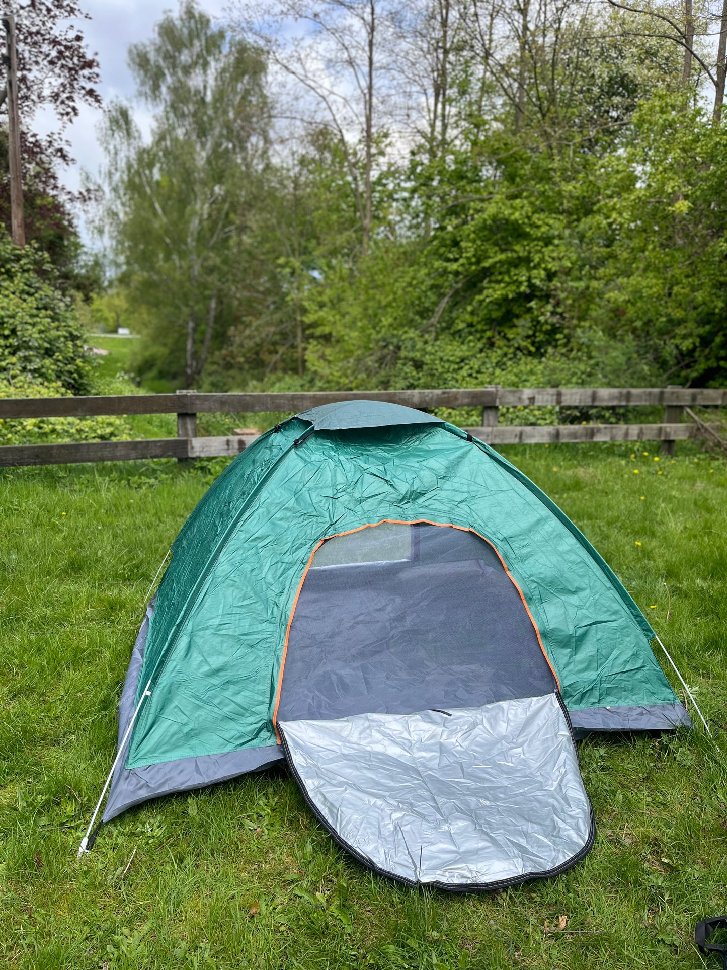 Wurfzelt Campingzelt - Zelt 2x2 Meter